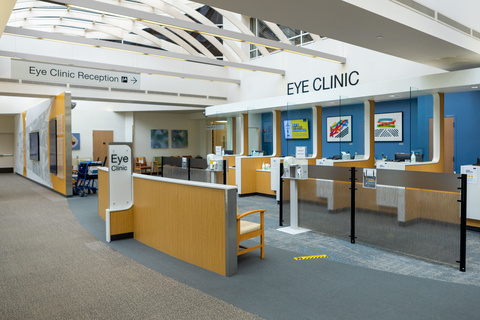 UI Eye Clinic front desk