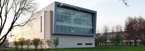 Iowa Lions Eye Bank building banner