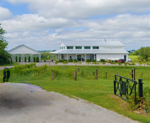 Walker Homestead Entrance