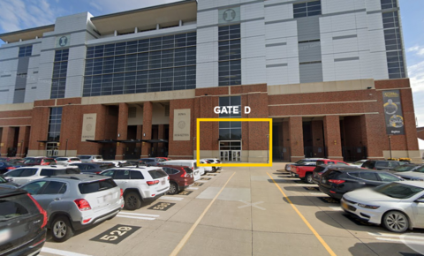 Kinnick Stadium gate d