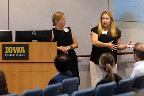 Sarah O'Connor and Lori Pacheco
