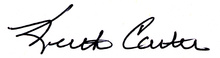 Keith Carter signature