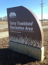 Terry Trueblood Park Sign