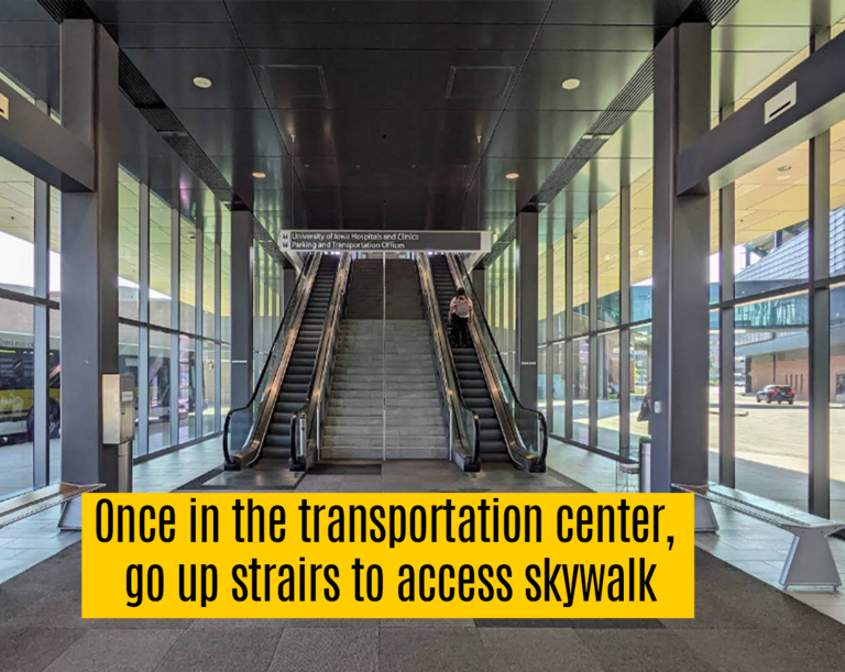 transpo center stairs