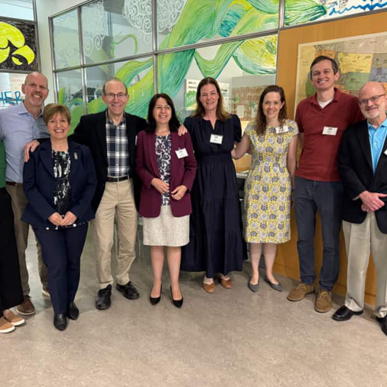 Dr. De Andrade with colleagues at Iowa Eye Annual Meeting