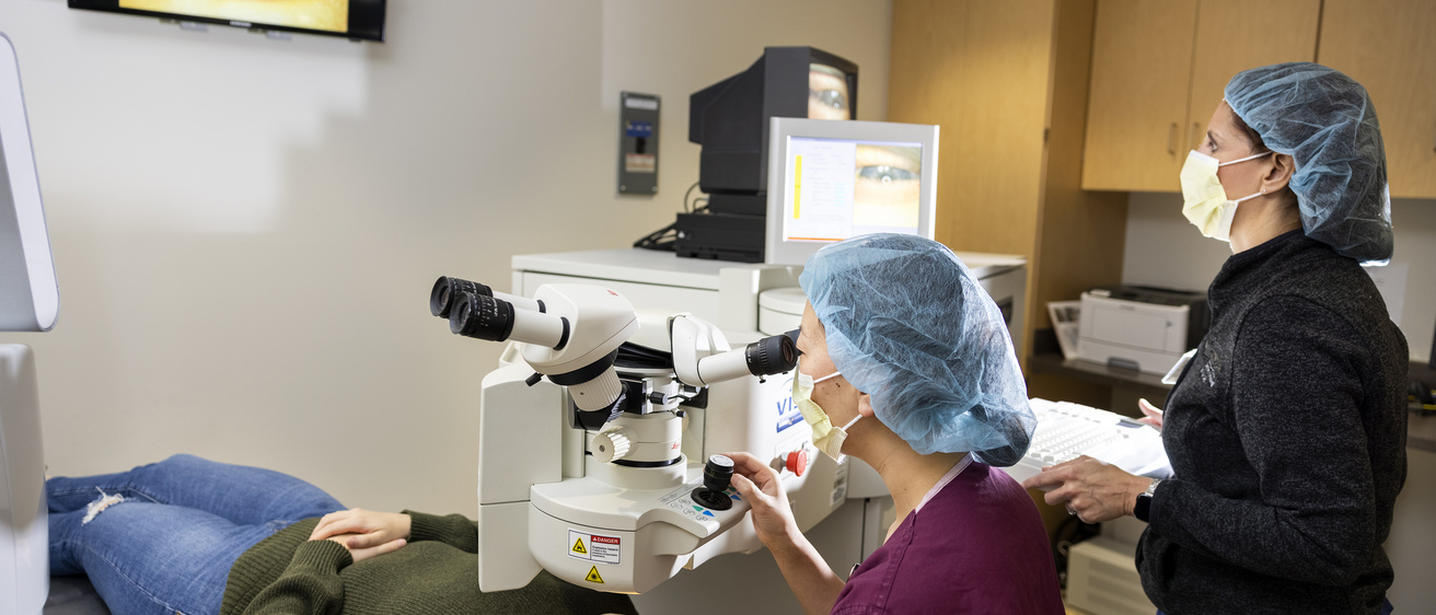 Lasik surgery at UI Health Care