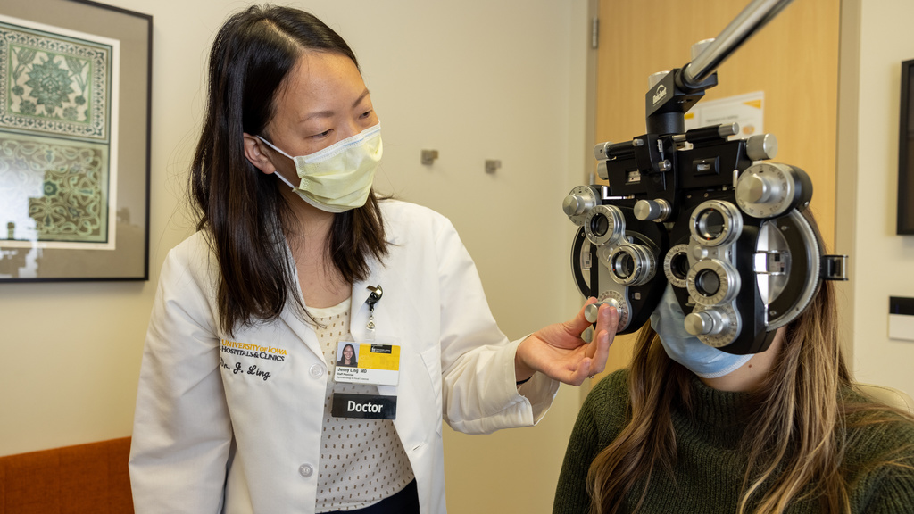 Lasik surgery at UI Health Care