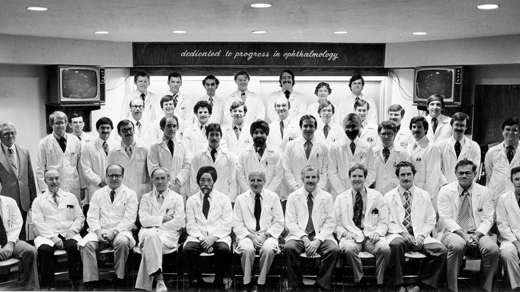Ophthalmology faculty photo 1979